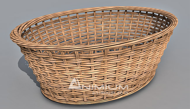 basket 3d model