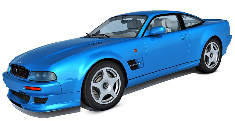 Aston Martin V8 Vantage 3d model