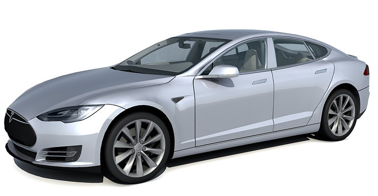 Tesla Model S 3d model