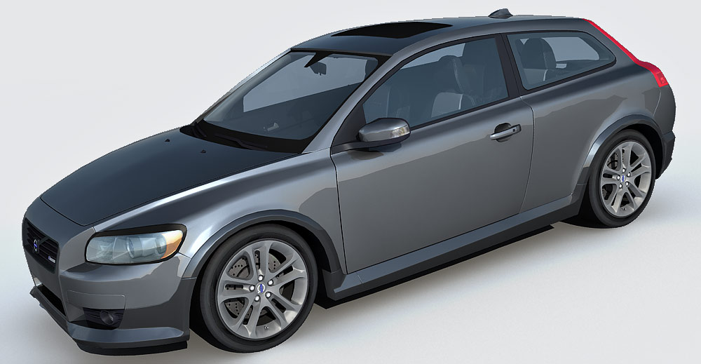 Volvo C30 3d model