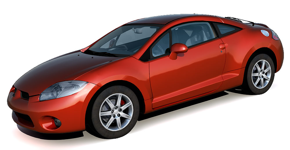 Mitsubishi Eclipse 3d model