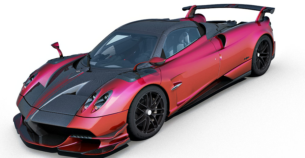 Pagani Huayra 3d model