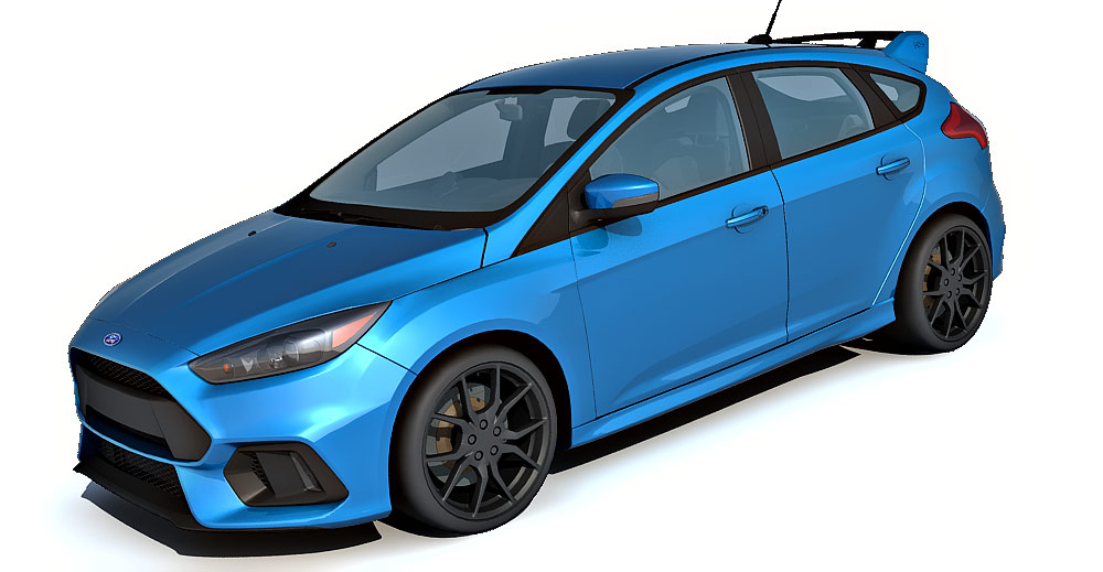 Ford Focus RS 3d model