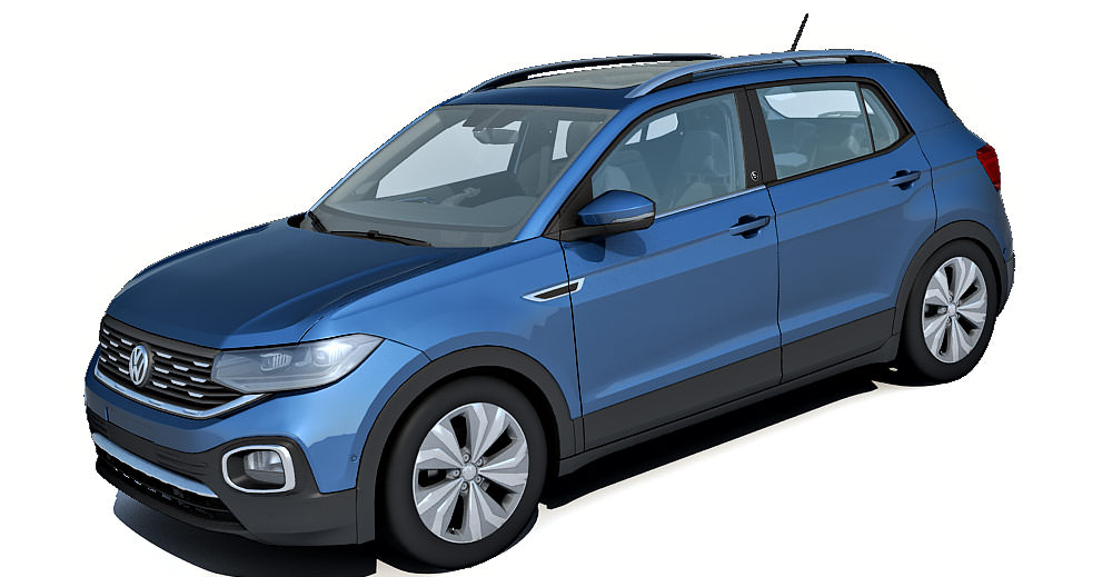 Volkswagen T-Cross 3d model