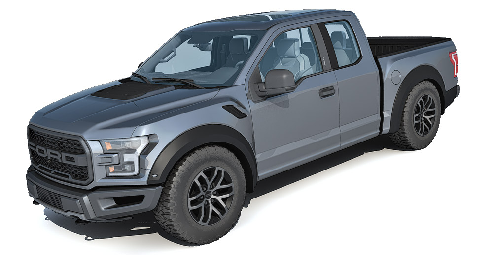 Ford Raptor 3d model