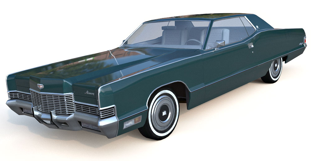 Mercury Marquis 3d model