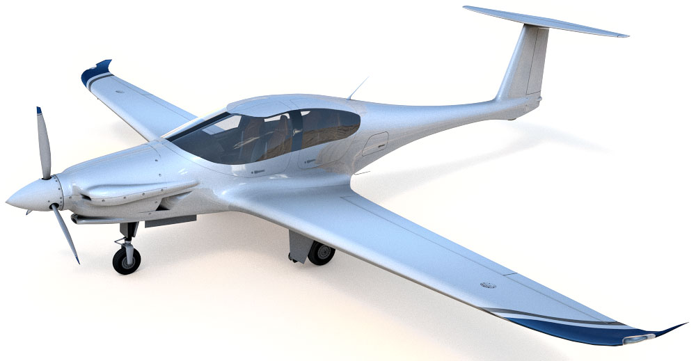 Pipistrel Panthera 3d model