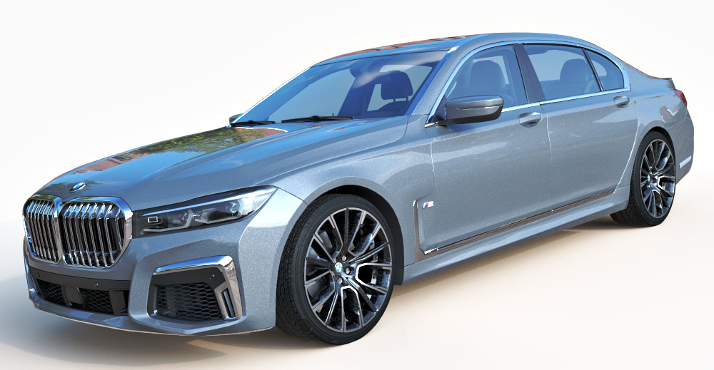 BMW 750Li 3d model