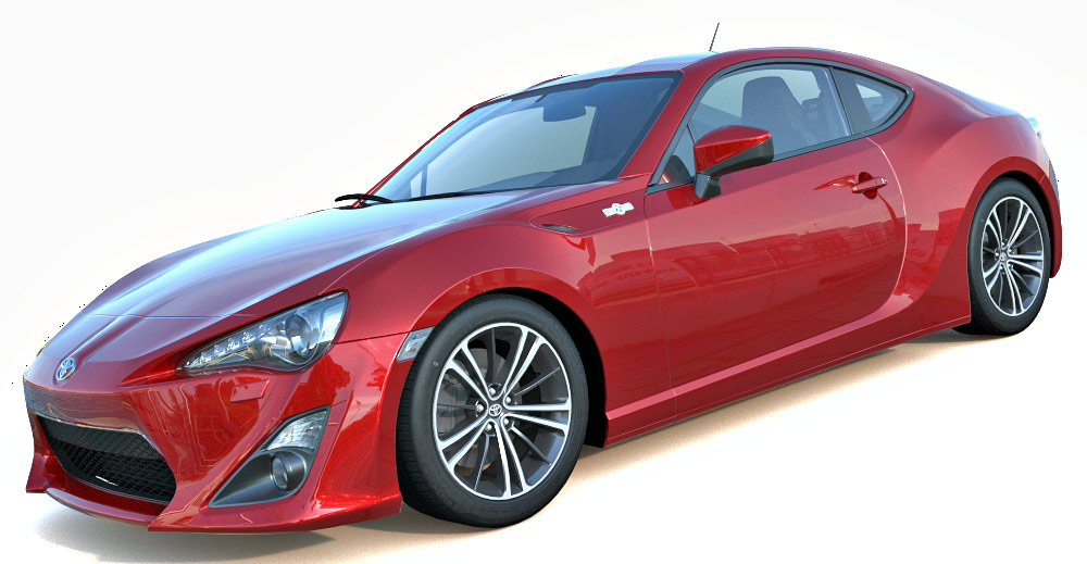 Toyota GT86 3d model