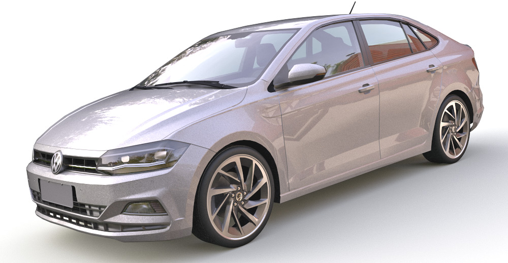 Volkswagen Virtus 3d model