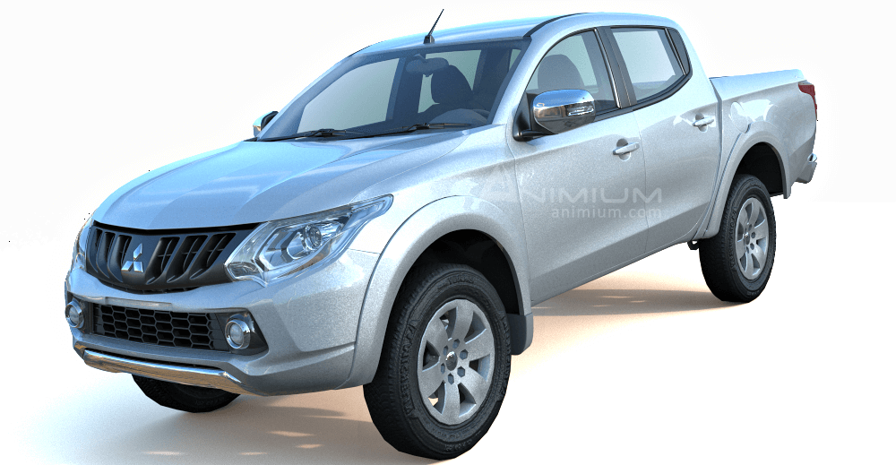 Mitsubishi Triton 3d model