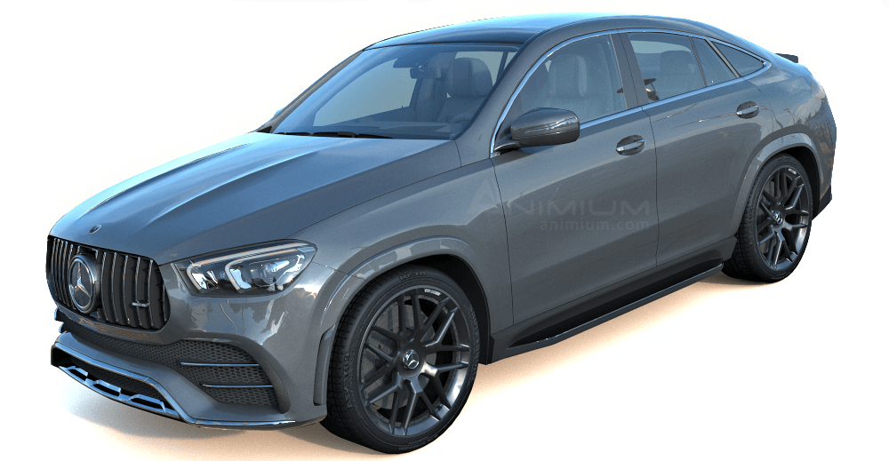 Mercedes Benz AMG GLE 53 3d model