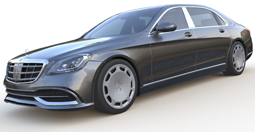 Mercedes Benz Maybach S650 3d model