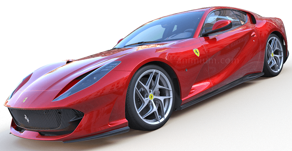 Ferrari 812 3d model