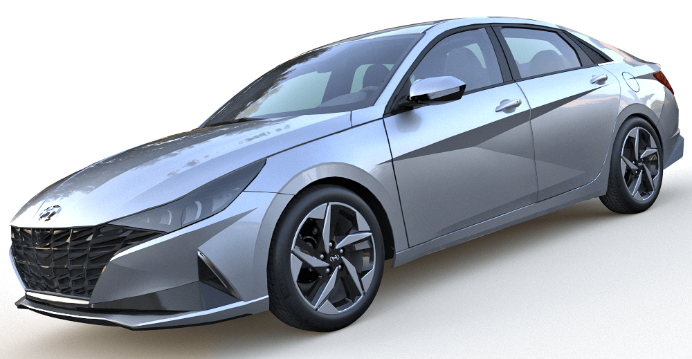 Hyundai Elantra 3d model