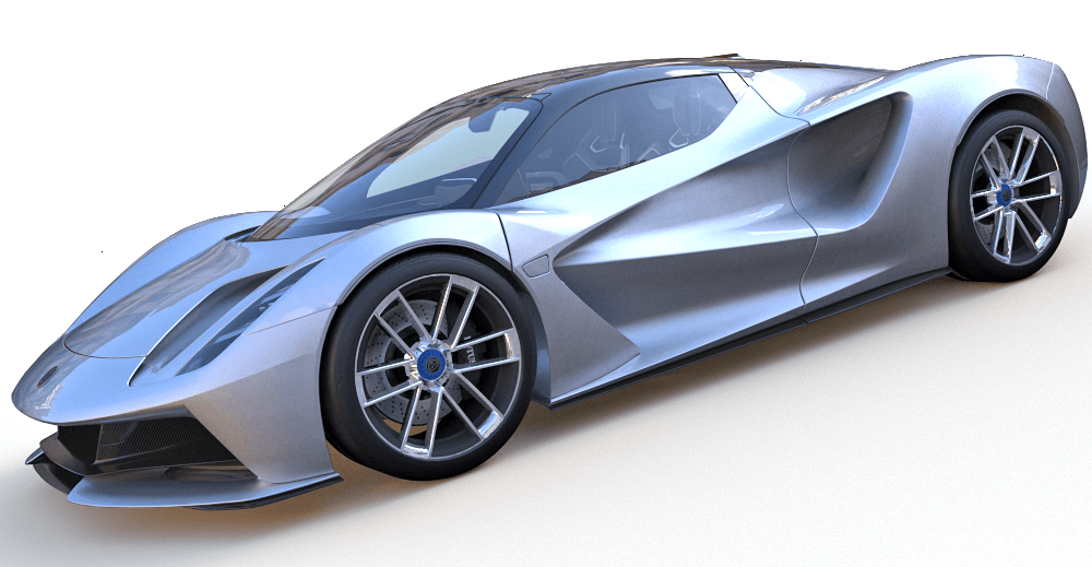 Lotus Evija 3d model