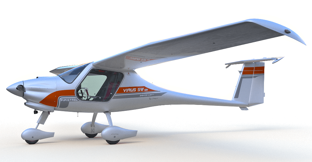 Pipistrel Virus SW 121 3d model