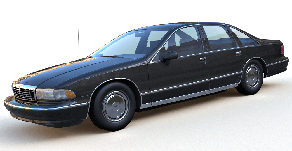 1993 Chevrolet Caprice 3d model