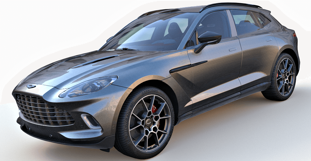 Aston Martin DBX 3d model