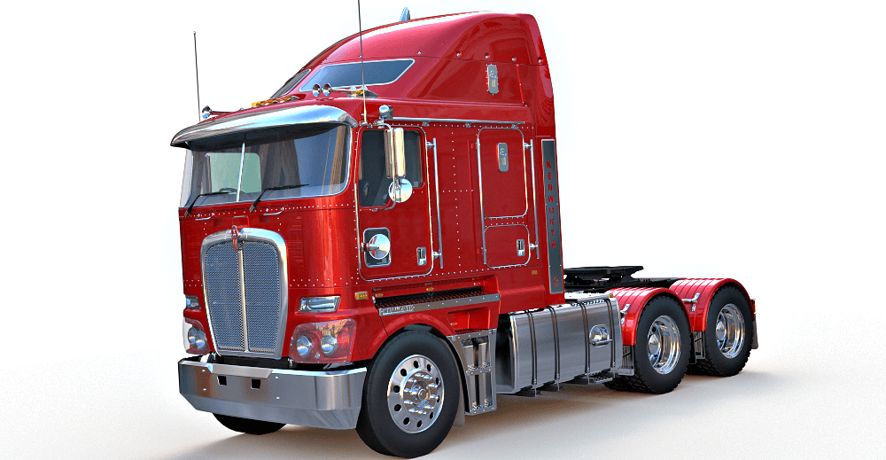 Kenworth K200 3d model