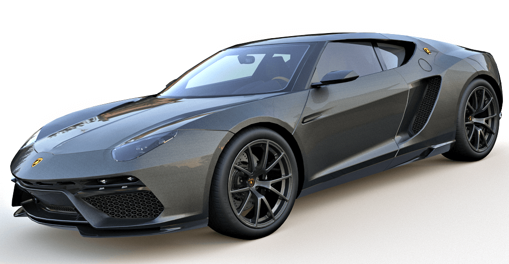 Lamborghini Asterion 3d model