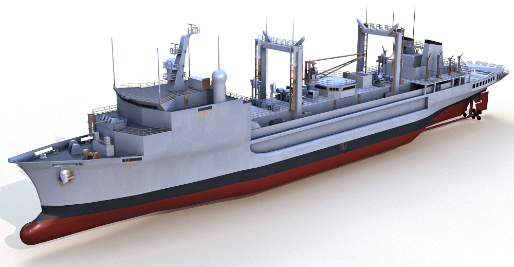 Durance Class Tanker 3d model