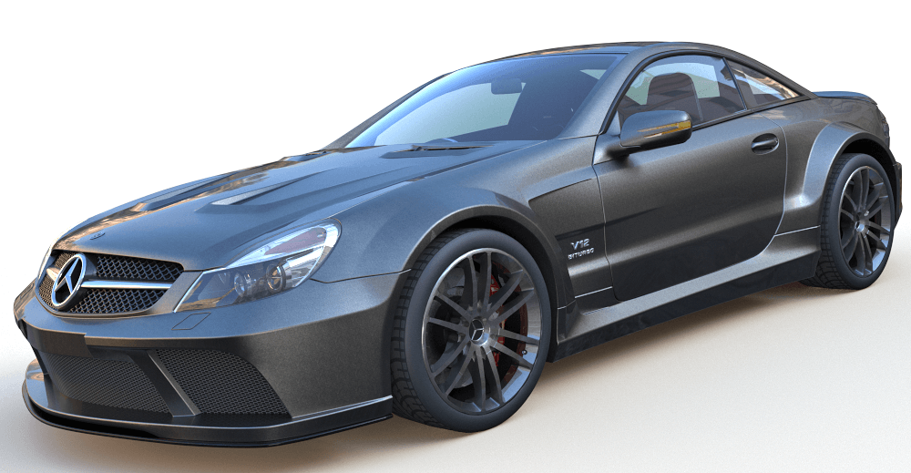 Mercedes Benz SL65 AMG 3d model