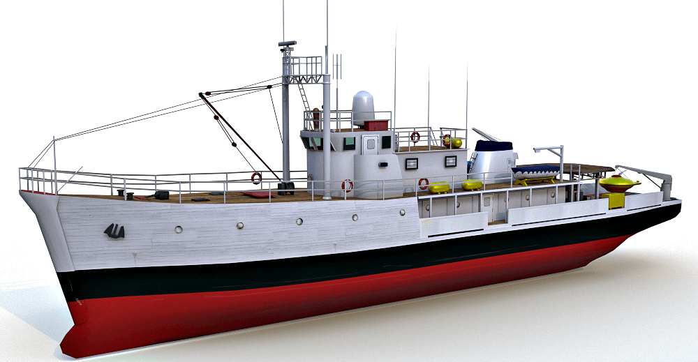 Exploration Vessel 3d model