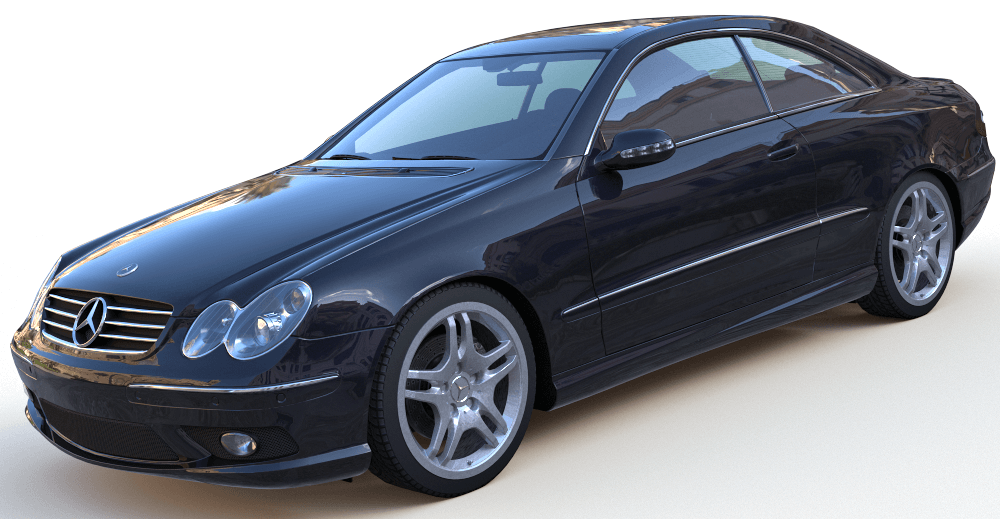 Mercedes Benz CLK 500 3d model