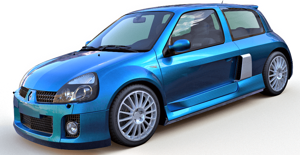 Renault Clio V6 3d model