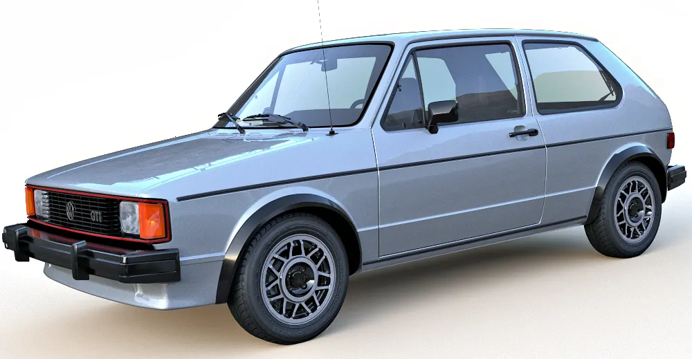 Volkswagen Rabbit 3d model