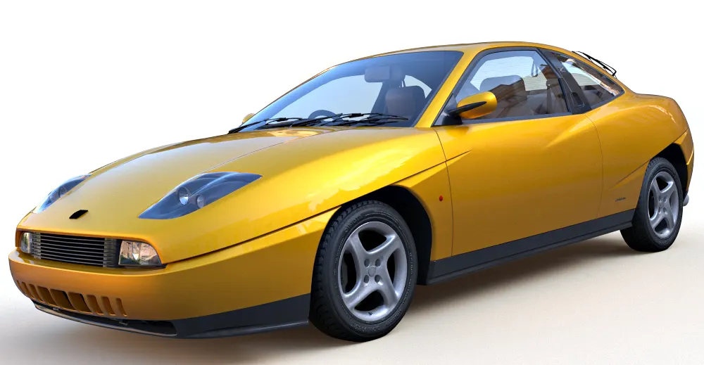 Fiat Coupe 20v 3d model