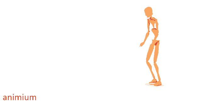 Old man long walk motion capture