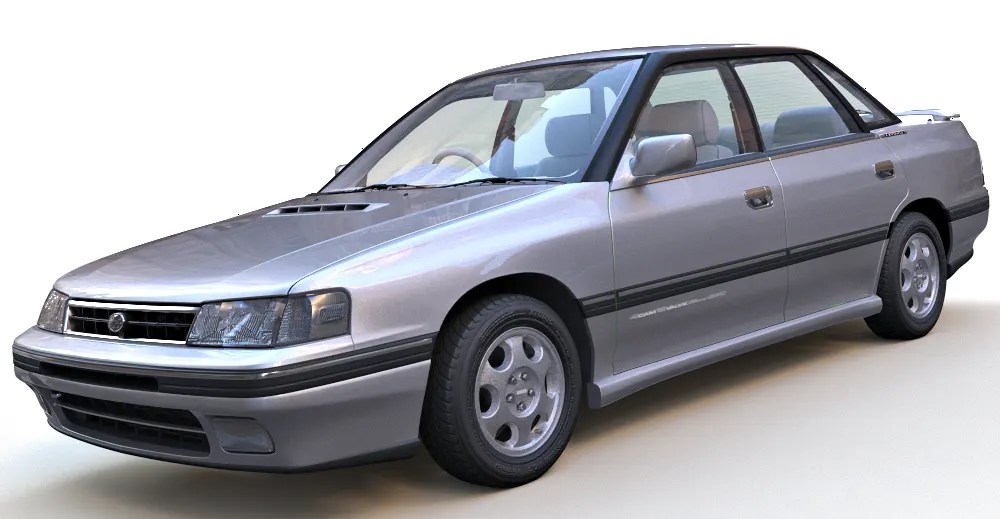 1989 Subaru Legacy 3d model