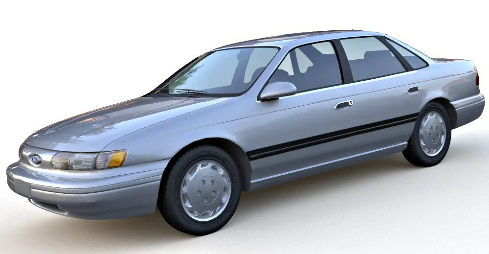 1991 Ford Taurus 3d model