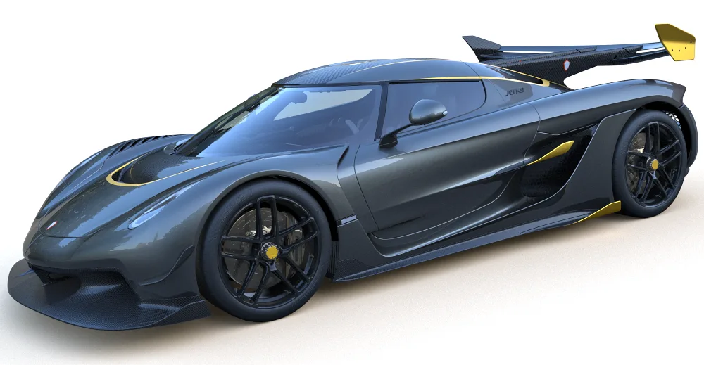 Koenigsegg Jesko 3d model