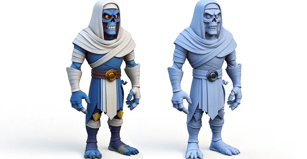 Possessed Skeletor 3d model