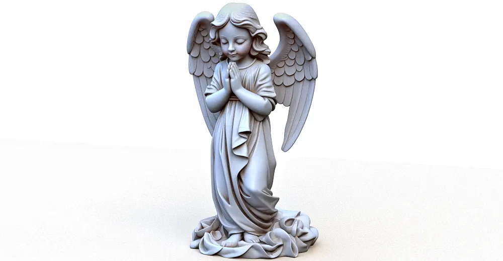 Angel Statue 3d model