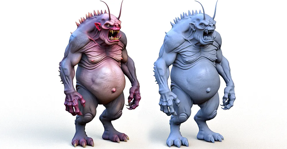 Monster1 3d model