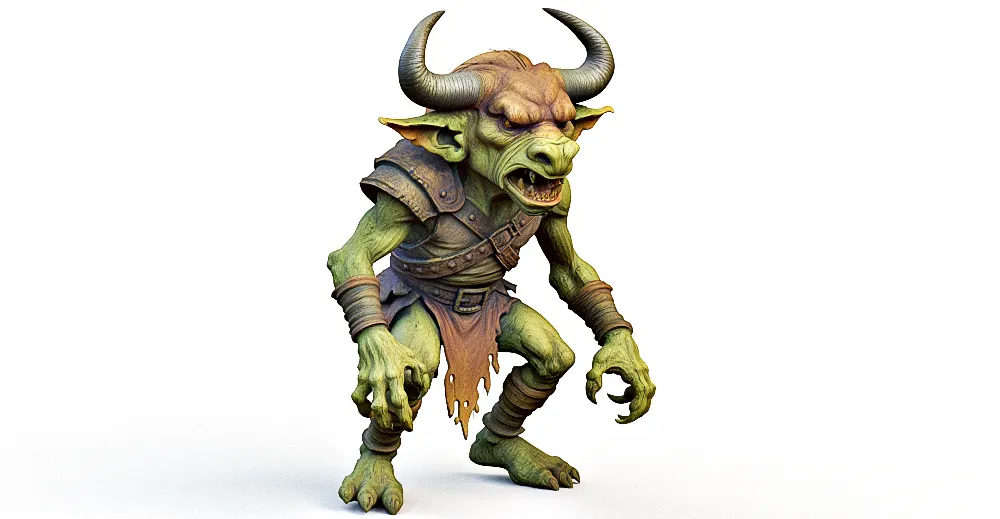 minotaur 3d model