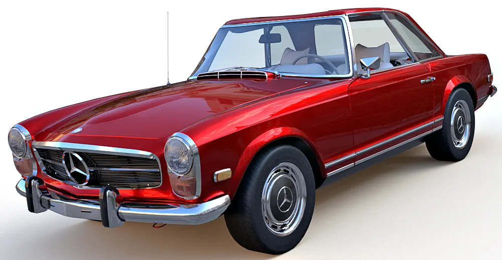 Mercedes Benz 280SL 3d model