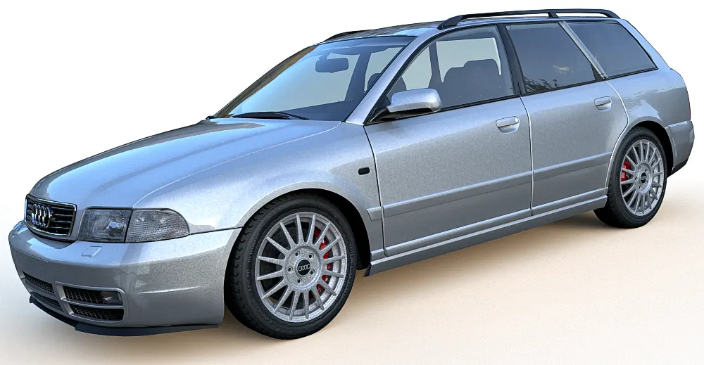 Audi S4 Avant 3d model