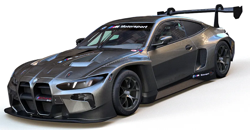 BMW M4 GT3 3d model
