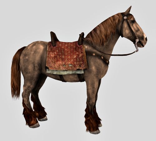 Horse 3d model
