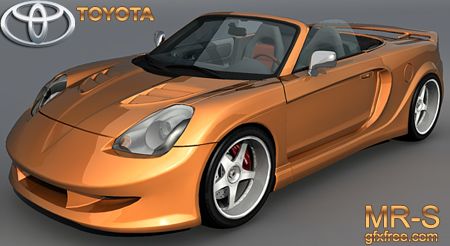 Toyota MRS Veilside 3d model