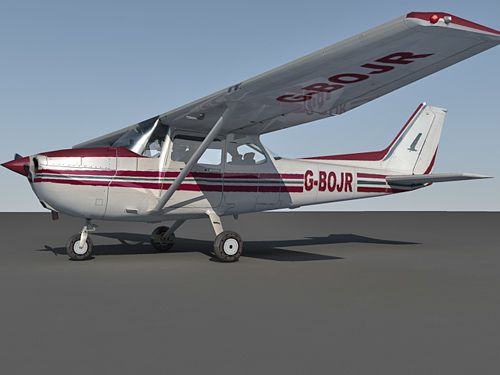 Cessna 172 Skyhawk 3d model