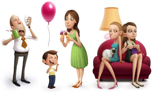 Characters Designs and Digital illustrations – Max Kostenko