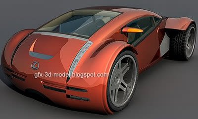 Lexus CS 2054 3d model