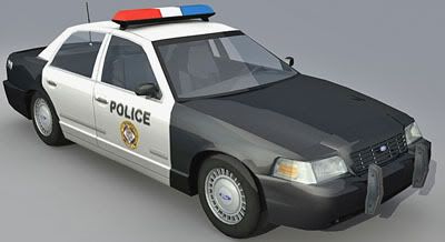 Ford Crown Victoria – Lowpoly