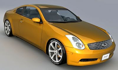Infiniti G35 3d model